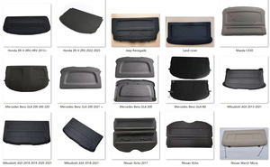 Couverture non escamotable d'étagère de chargement d'étagère de colis arrière de voiture de qualité d'OEM pour <span class=keywords><strong>Volvo</strong></span> V40 <span class=keywords><strong>XC40</strong></span> 2018 + EX30 <span class=keywords><strong>2022</strong></span> + - Product Image 3
