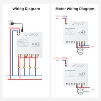XZJ 2025 Tuya WiFi 10A Módulo de interruptor Interruptor de luz 4 CH Módulo de relé de módulo DIY