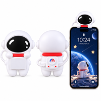 Mini figurine décorative d'astronaute mignonne pour téléphone, ordinateur portable, bureau – Petit compagnon spatial amusant – Boîte mystère – Mini figurines décoratives