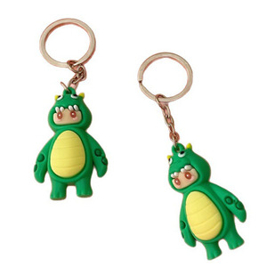 3D Custom Shape PVC Keychain Soft Rubber Plastic Key Chains