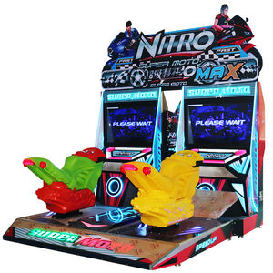 Máquina de Videojuegos Arcade de Carreras de Motos de Lujo, Operada con Monedas, Máquina de Juego de Carreras 4D - Product Image 2