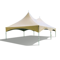 Carpa de Jardín 10X20, Carpa Resistente para Fiestas, Eventos, de Aluminio, Impermeable, de PVC, Tipo Pagoda