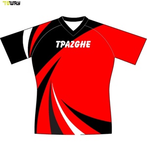 เสื้อรักบี้สำหรับฝึกซ้อมแบบขายส่ง พิมพ์ลายแบบซับลิเมชั่น - Product Image 3