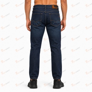 Jeans pour hommes, pantalons en denim sur mesure, vente en gros, fabricant de jeans slim pour hommes, pantalons en denim de coton de qualité supérieure, logo personnalisé, décontracté - Product Image 5