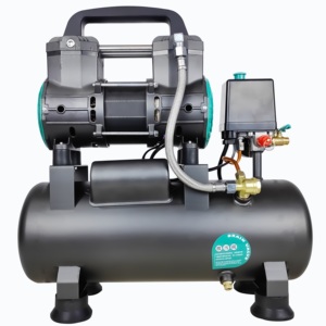 <span class=keywords><strong>MZB</strong></span> noir 2880 rpm compresseur d'air sans huile 10 litres compresseur d'air portable mini en stock - Product Image 3