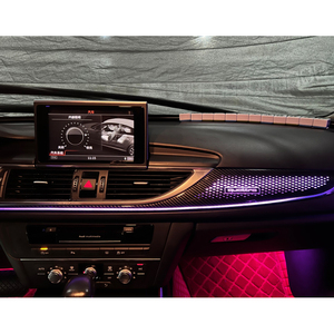 ไฟตกแต่งภายในแบบกำหนดเองสำหรับ Audi A6L/C7 ปี 2012-2018 Symphony LED แถบอะคริลิค ไฟสร้างบรรยากาศ ขายจากโรงงาน - Product Image 5