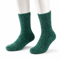 Chaussettes en peluche chaudes à motif personnalisé, chaussettes confortables pour la chambre, le salon, les voyages et les cadeaux de vacances