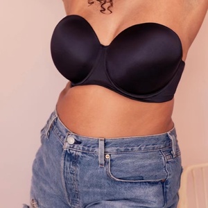 Đúc cup D-K đẩy strapless vô hình Áo ngực kích thước lớn chống trượt sexy Wedding Dress <span class=keywords><strong>Bra</strong></span> đối với cộng với kích thước phụ nữ - Product Image 3