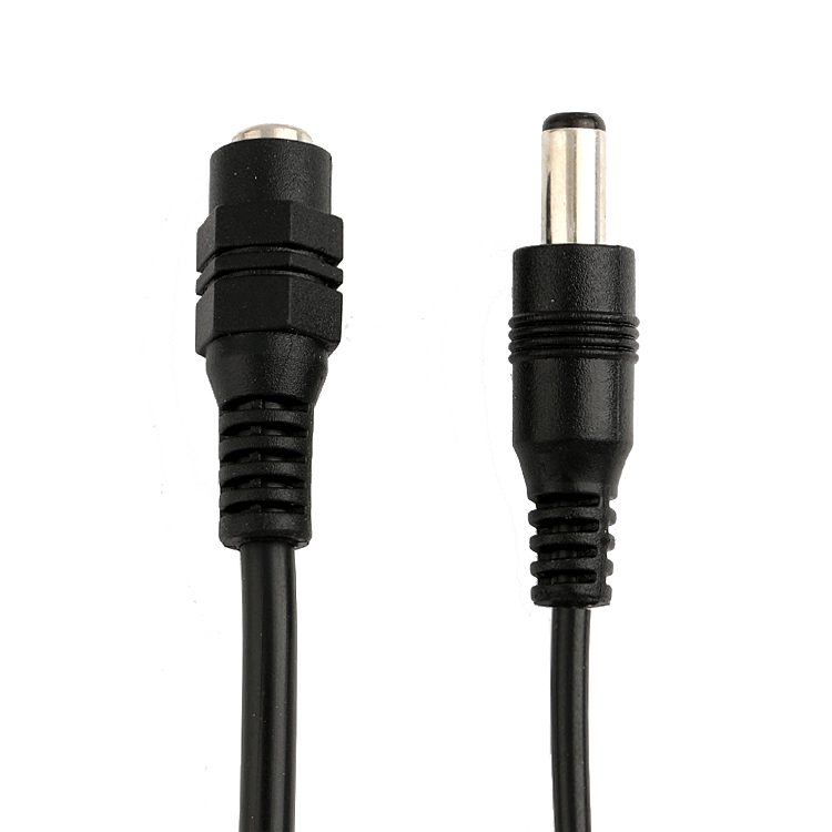 60W 5.5x2.1mm Photovoltaic Solar Cable Female To Male DC Power