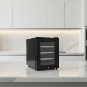 Réfrigérateur à boissons mini-bar OEM <span class=keywords><strong>12</strong></span> <span class=keywords><strong>bouteilles</strong></span>, refroidisseur de boissons, mini-réfrigérateur à <span class=keywords><strong>vin</strong></span> - Product Image 4