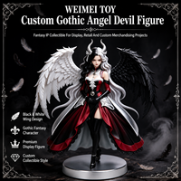 Figura de PVC y ABS Personalizada WEIMEI TOY, Figura de Personaje de Ángel y Demonio, Fabricación OEM Integral, Figura de Anime de PVC con Caja Sorpresa, Venta al Por Mayor