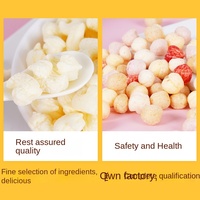 Série de gaufrettes pour enfants : Snacks sains, doux et sucrés, faibles en gras, en vrac, vente en gros, OEM pour enfants