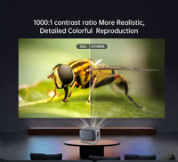 Mini Proyector B22 Actualizado Full HD 1080P, Proyector de Video Portátil Pequeño Compatible con PS5/USB/HDMI