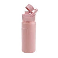 Petite gourde isotherme en acier inoxydable de 550 ml, idéale pour les adolescents