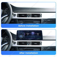 MEKEDE 2K Android 14 snapdragon 685 8 + 256G Car-play Auto 4G Multimédia pour BMW Série 3 E90 2005-2012 VOITURE ORIGINALE AVEC ÉCRAN