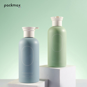 400ml Thickened PET Round Shoulder <b>Pump</b> <b>Bottle</b> for Pet Shampoo Body Lotion - Dog Cat Shower Gel Container Wholesale - Product Image 5