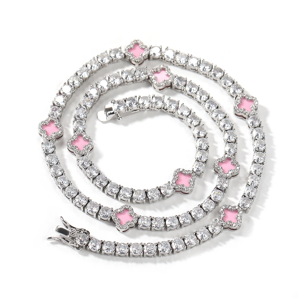 silver pink
