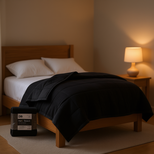 Manta de Cama Reversible DB HeiQ Smart Down Alternative, para Todas las Estaciones, Cómoda, Rectangular, Acolchada, de Poliéster, Minimalista, Sólida - Product Image 2