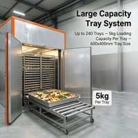 Fruitdroger Dehydrator Droogmachine Mango Appel Tray Oven Droogkamer Voedsel Droogkamer Avocado Fruit en Groente Droogoven