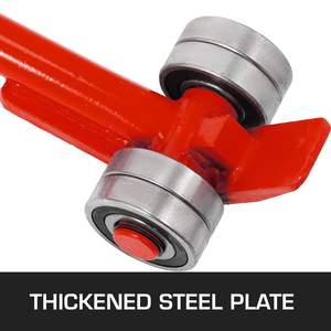 DB Wholesale 3T Barre de levier en acier robuste Capacité de 6600 lb avec roues Poignée de longueur de 5 pieds - Product Image 4