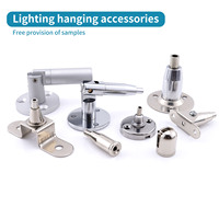 Accessoires de suspension en acier de qualité supérieure pour luminaires de plafond, kit de panneau signalétique avec pince à câble