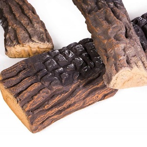 Hot Sale High Quality <strong>Eco</strong>-friendly Ceramic Fire Decoration <strong>Logs</strong> - Product Image 4