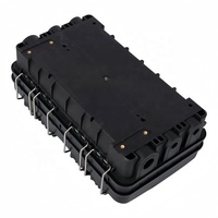 Scatola di Distribuzione in Fibra Ottica a 16 Core, 3 Ingressi 3 Uscite, Impermeabile IP65 per Esterni, Scatola di Giunzione Terminale FTTH FTTx