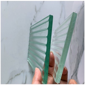 Láminas de Vidrio Decorativo Transparente Templado, Acordonado, Sólido, de Bajo Contenido de <span class=keywords><strong>Hierro</strong></span>, de 8 mm y 10 mm, para Uso en Hoteles - Product Image 6