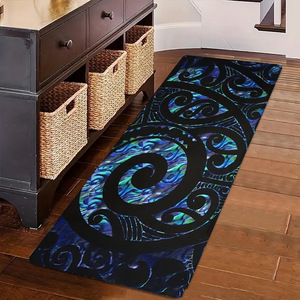 Tapis de sol absorbant pour cuisine, motif dessin animé minimaliste, antidérapant et résistant aux taches, imitation boue de diatomée, long - Product Image 4