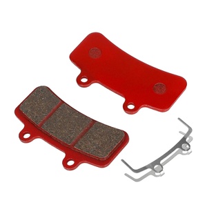 Plaquettes de frein rouges pour moto et scooter, 6 pistons, double patte, pour freins à disque hydrauliques de véhicules électriques - Product Image 4