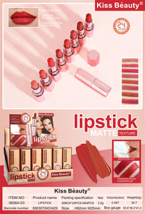 ลิปสติกคาริเต้เนื้อแมท กันน้ำ ติดทนนาน ไม่ติดแก้ว สีชัดติดทน 24 ชั่วโมง 3.5 กรัม - Product Image 6