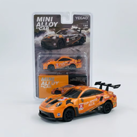 Voiture télécommandée miniature pour enfants à l'échelle 1/64 avec fonction de démonstration automatique, 3 vitesses, 40 minutes d'autonomie, batterie 3,7 V, jouet voiture télécommandée