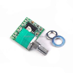 Carte d'amplificateur audio numérique miniature PAM8403 5V avec potentiomètre à interrupteur, carte d'amplificateur PAM8403 - Product Image 4