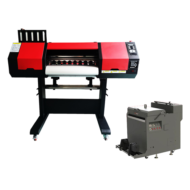 Oem Brand the Newest 10.3 Rip 11.0 Software 40cm Roll 24" A3 Inkjet Dtf Printer and Powder Shaker Oven White Printing All in One
