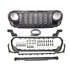 Nueva Rejilla Delantera de Repuesto para Wrangler JL/JT 2018-2024, ABS para Gladiator JT <span class=keywords><strong>Rubicon</strong></span> Sahara Sport - Venta al Por Mayor Directo de Fábrica - Product Image 5