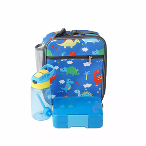 Sac à déjeuner pour enfants en polyester avec <span class=keywords><strong>doublure</strong></span> <span class=keywords><strong>thermique</strong></span> pour garder les aliments au frais, offre promotionnelle - Product Image 2
