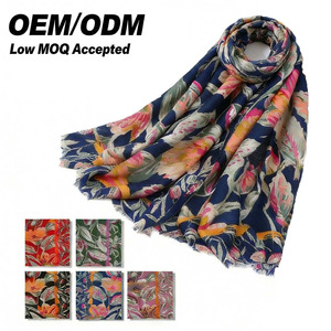 Silk <b>Wool</b> Blend Scarf Lightweight Breathable Warm Autumn <b>Wrap</b> Custom Logo Long Shawl Women70*180 CM Factory Direct Wholesale - Product Image 1