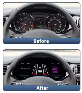 Bosstrar 12.3 pouces LCD voiture <span class=keywords><strong>compteur</strong></span> de <span class=keywords><strong>vitesse</strong></span> numérique pour AUDI A5 2009-2016 Auto numérique GPS <span class=keywords><strong>compteur</strong></span> de <span class=keywords><strong>vitesse</strong></span> cluster tableau de bord numérique - Product Image 3