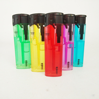 Briquets USB rechargeables en plastique avec enveloppe en PVC, livraison gratuite