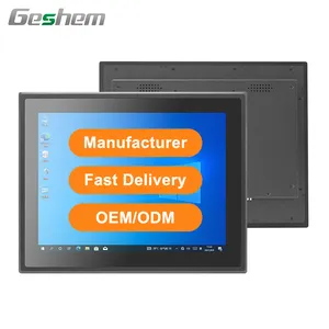 Industrial Panel PC Touchscreen All-In-One Tablet Computer Front Panel IP66 Waterproof Embedded Box 15.6 Machine