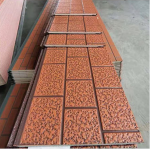 Panel <span class=keywords><strong>de</strong></span> Revestimiento Metálico <span class=keywords><strong>de</strong></span> Alta Resistencia <span class=keywords><strong>de</strong></span> 25 mm, Revestimiento <span class=keywords><strong>de</strong></span> Pared Exterior con Aislamiento Térmico, Panel Sándwich <span class=keywords><strong>de</strong></span> <span class=keywords><strong>Poliuretano</strong></span> Ignífugo <span class=keywords><strong>de</strong></span> Fábrica - Product Image 6
