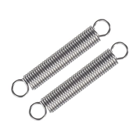 Ressorts latéraux de moto en spirale en acier inoxydable personnalisés, vente en gros, ressort d'extension d'échappement à double crochet