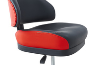 Chaise de casino de style allemand Chaise de poker dorée Tabouret de bar avec accoudoir Chaises de bar à fente pivotante pour le jeu