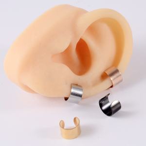 Boucles d'oreilles tendance en acier inoxydable pour femmes, sans perçage, fausses boucles d'oreilles en <span class=keywords><strong>cartilage</strong></span>, bijoux de corps pour grimpeurs - Product Image 6