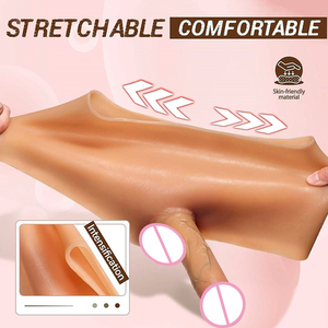 Culottes réalistes transgenres pour femmes, avec énormes godemichés réalistes, pour masturbation anale féminine et sexuel lesbien - Product Image 3