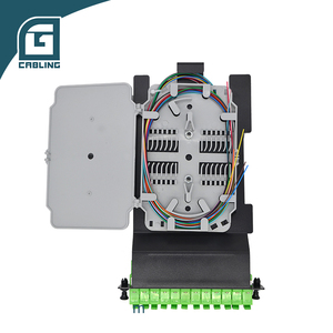 Gcabling Panneau de distribution optique ODF intérieur 8, 12, 24, 48 ports, <span class=keywords><strong>fibre</strong></span> optique, LC duplex, <span class=keywords><strong>ST</strong></span>, FC, connecteur, cadre de rack de brassage, haute qualité - Product Image 6