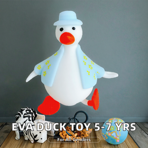 Juguete de pato amarillo pequeño, creativo, de material EVA, de rebote lento, para descompresión, para edades de 5 a 7 años, venta al por mayor, juguetes para apretar - Product Image 3