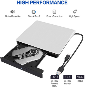 Lecteur de CD externe portable, lecteur de CD/<span class=keywords><strong>DVD</strong></span>+/-RW <span class=keywords><strong>ultra</strong></span>-fin, lecteur de <span class=keywords><strong>DVD</strong></span> externe pour ordinateur portable, ordinateur de bureau, lecteur optique - Product Image 3