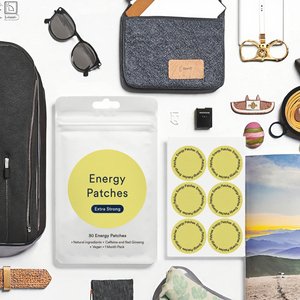 Patch énergétique à base de plantes pratique pour hommes et femmes, avec des ingrédients naturels pour soulager la fatigue et dynamiser votre journée. 30 Pièces - Product Image 3