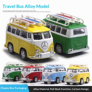 Modelo <span class=keywords><strong>de</strong></span> Autobús <span class=keywords><strong>de</strong></span> Viaje <span class=keywords><strong>de</strong></span> Aleación a Escala 1:43, Superventas Transfronterizo, Decoración para Pasteles, Caja <span class=keywords><strong>de</strong></span> Exhibición - Product Image 2